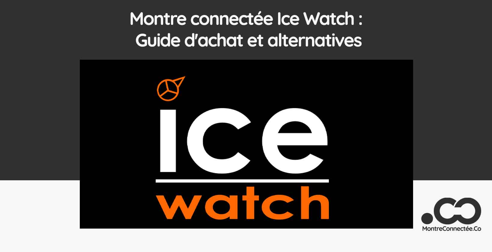 Montre connectée Ice Watch : Guide d'achat et alternatives