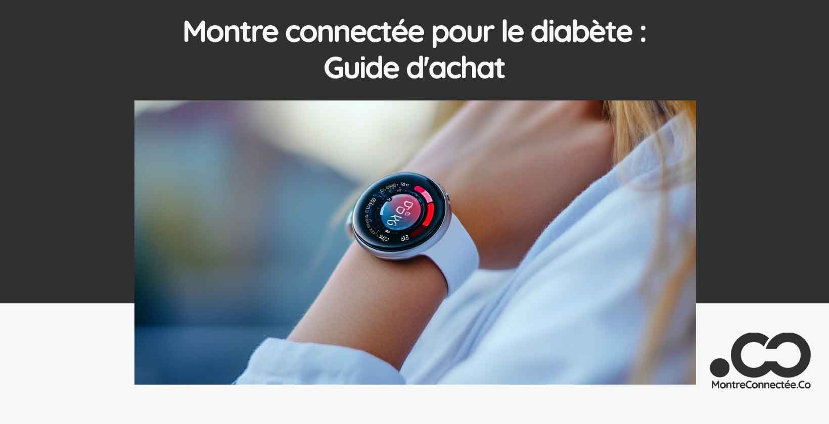 Montre connectée pour le diabète