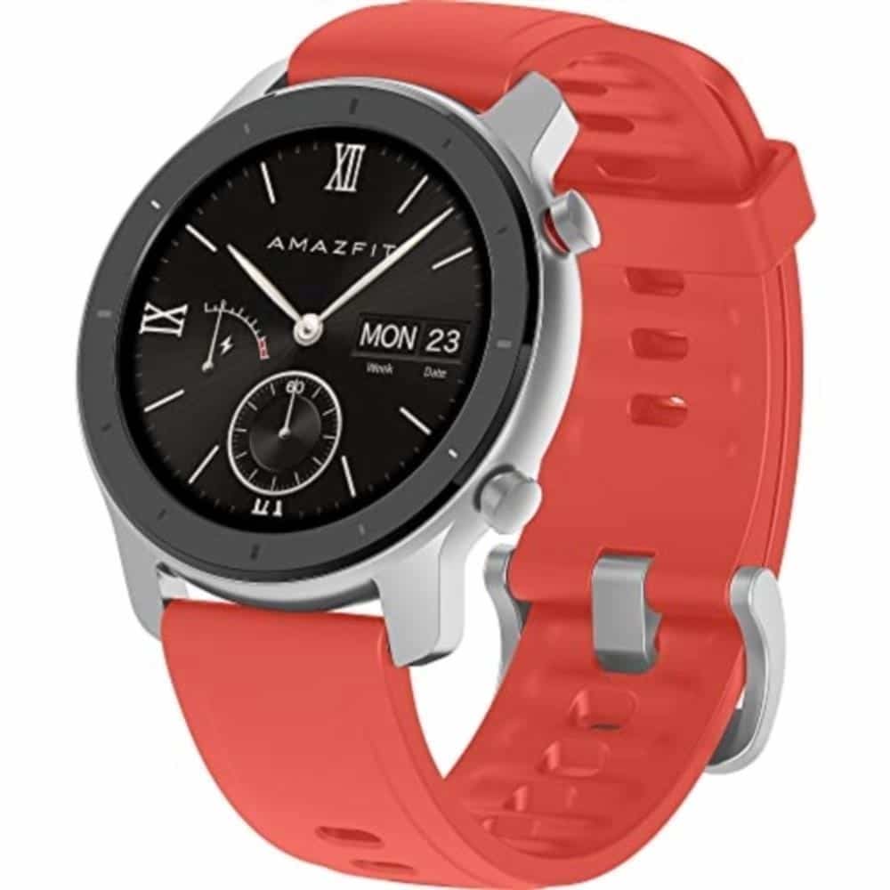 Montre Connectée : Amazfit GTR 42 mm Rouge