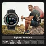 Amazfit T-Rex Pro 2024, 48 mm, Robuste certifié de qualité Militaire,