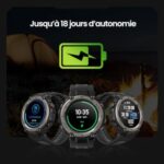 Amazfit T-Rex Pro 2024, 48 mm, Robuste certifié de qualité Militaire,