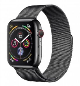 Apple Watch Series 4 + boîtier en acier inoxydable