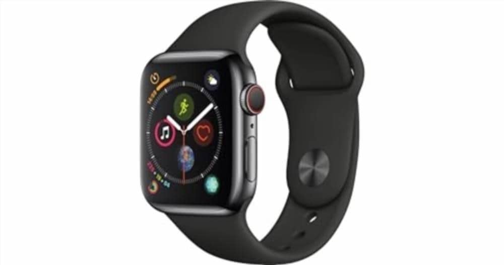 Montre Connectée : Apple Watch Series 4 Acier Noir