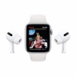 Apple Watch Series 6 Boîtier en Aluminium Or avec