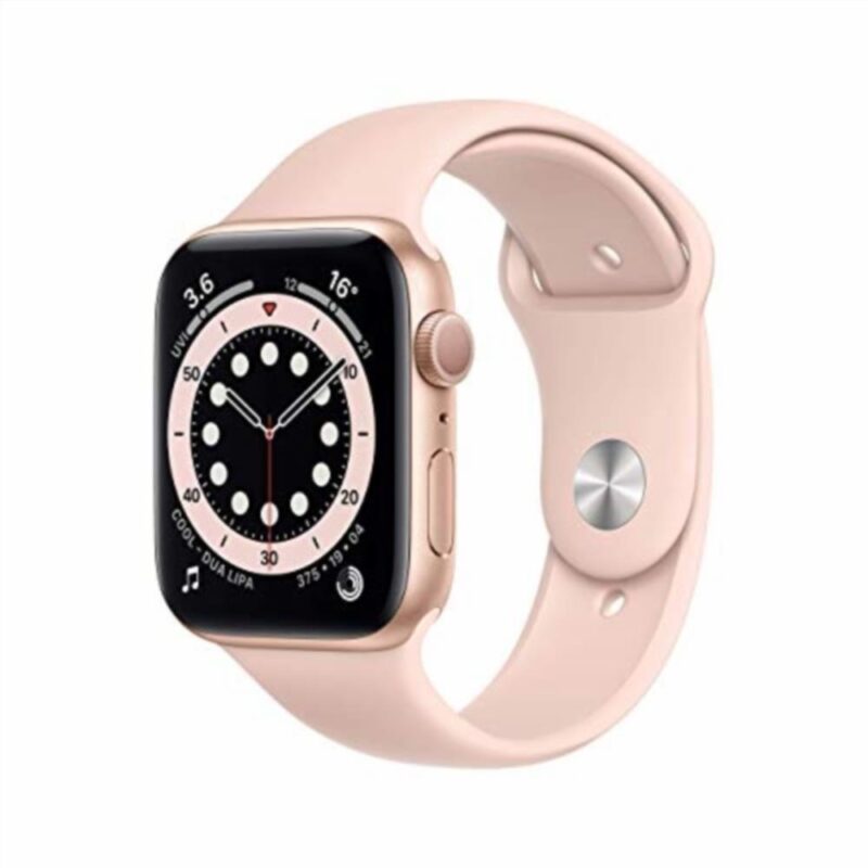 Apple Watch Series 6 Boîtier en Aluminium Or avec