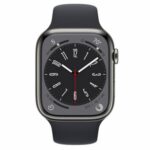 Apple Watch Series 8 + Cellulaire, Boîtier en Acier