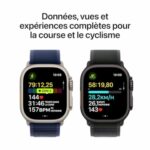 Apple Watch Ultra 2 GPS + Cellular, Boîtier en Titane Noir