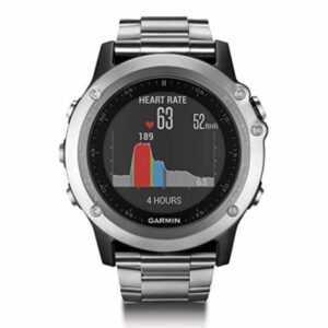 Garmin Fenix 3 HR GPS Watch with Titanium and Sport