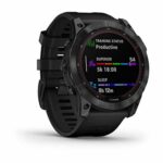 Garmin Fenix 7X Sapphire Solaire Noir