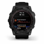 Garmin Fenix 7X Sapphire Solaire Noir