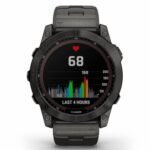 Garmin Fenix 7X Sapphire Solar mit Titanarmband