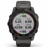 Garmin Fenix 7X Sapphire Solar mit Titanarmband