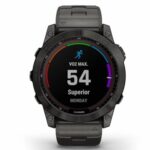 Garmin Fenix 7X Sapphire Solar mit Titanarmband