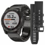 Garmin Fenix 7X Sapphire Solar mit Titanarmband