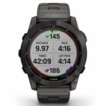 Garmin Fenix 7X Sapphire Solar mit Titanarmband