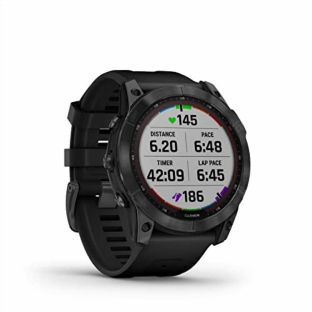 Montre Connectée : Garmin Fenix 7X Solar Noir