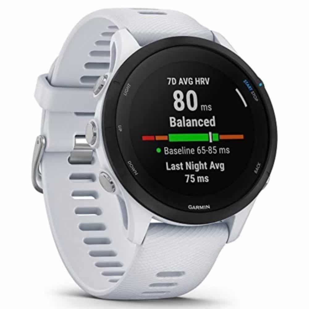 Montre Connectée : Garmin Forerunner 255 Blanc