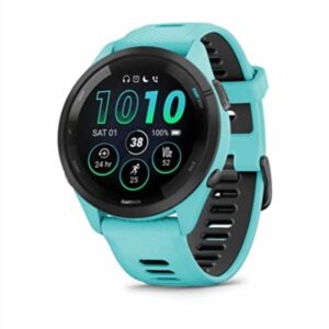 Garmin Forerunner 265 Montre connectée Unisexe pour Course à Pied, Taille