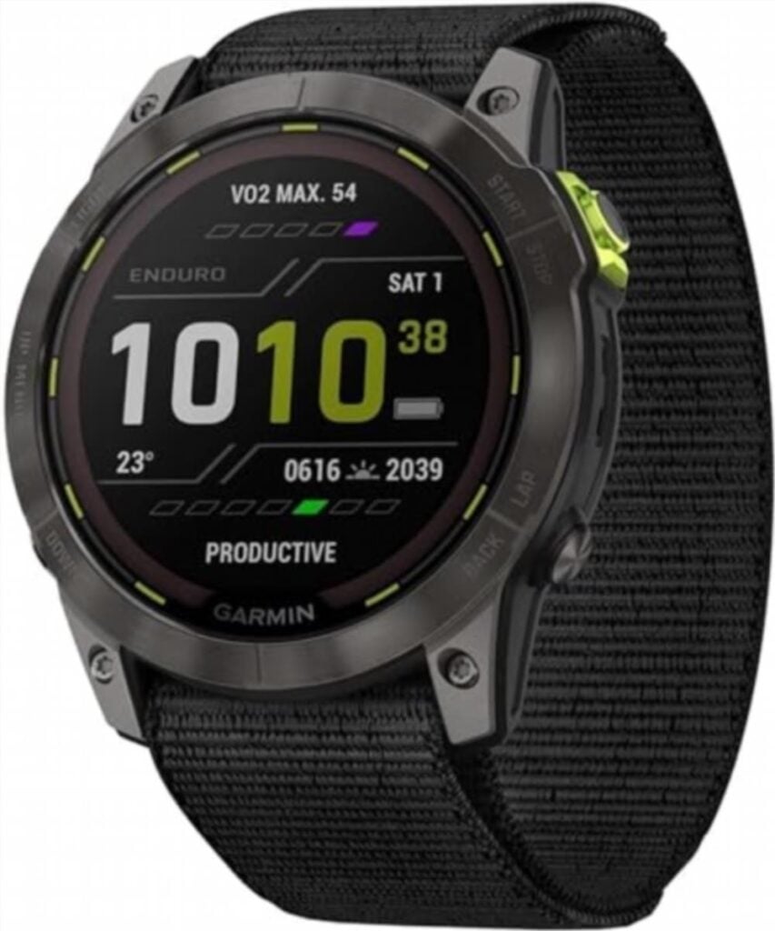 Garmin Enduro 2 Titane Noir