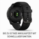 Garmin Venu 2S Montre intelligente GPS de petite taille avec surveillance