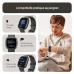 Google Fitbit Sense 2 Montre connectée sport et santé avec GPS