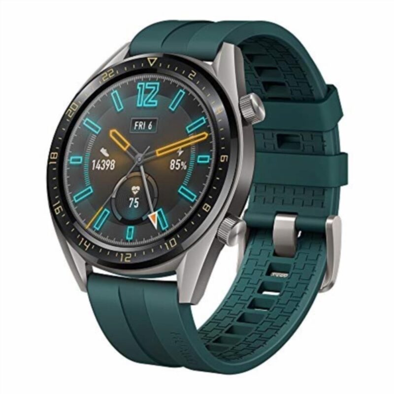 HUAWEI Watch GT Active Montre connectée Bracelet Vert foncé Écran