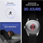 WITHINGS ScanWatch 2 Montre connectée pour homme et femme, électrocardiogramme ECG,