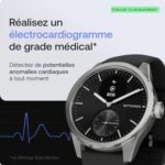 WITHINGS ScanWatch 2 Montre connectée pour homme et femme, électrocardiogramme ECG,