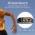 Xiaomi MI Smart Band 8 Tracker D'activité Sport, Montre connectée, 150