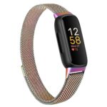 Bracelet à boucle magnétique en métal pour montre connectée Fitbit Inspire 3