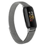 Bracelet à boucle magnétique en métal pour montre connectée Fitbit Inspire 3