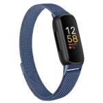 Bracelet à boucle magnétique en métal pour montre connectée Fitbit Inspire 3