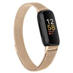 Bracelet à boucle magnétique en métal pour montre connectée Fitbit Inspire 3