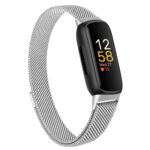 Bracelet à boucle magnétique en métal pour montre connectée Fitbit Inspire 3