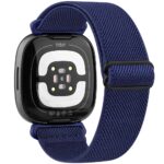 Bracelet élastique en nylon pour montre connectée Fitbit Versa 4