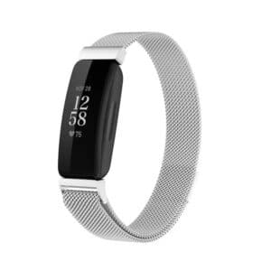 Bracelet Milanais en acier inoxydable pour montre connectée Fitbit Inspire 3