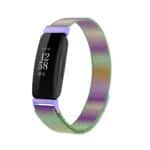 Bracelet Milanais en acier inoxydable pour montre connectée Fitbit Inspire 3