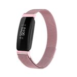 Bracelet Milanais en acier inoxydable pour montre connectée Fitbit Inspire 3