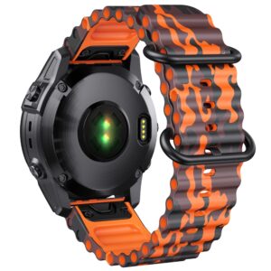 Bracelet de rechange en silicone pour montre connectée Garmin Instinct