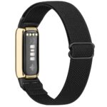 Bracelet élastique en nylon pour montre connectée Fitbit Luxe