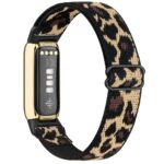 Bracelet élastique en nylon pour montre connectée Fitbit Luxe