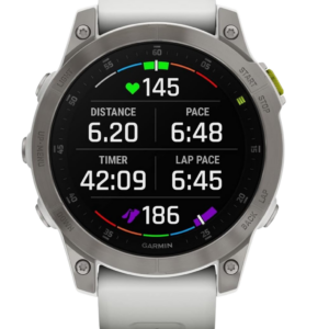 Garmin epix Gen 2 Titane Blanc