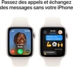 Apple Apple Watch SE (2ᵉ génération) 44mm Lumière stellaire