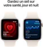 Apple Apple Watch SE (2ᵉ génération) 44mm Lumière stellaire