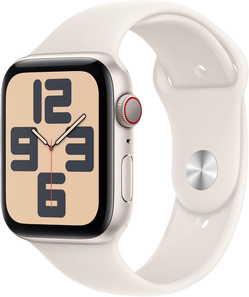 Apple Watch SE (2ᵉ génération) 44mm Lumière stellaire