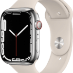 Apple Apple Watch Series 7 (GPS + Cellulaire) 45mm Argent