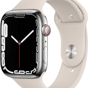 Apple Apple Watch Series 7 (GPS + Cellulaire) 45mm Argent