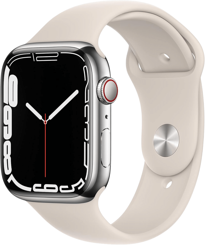 Apple Watch Series 7 (GPS + Cellulaire) 45mm Argent