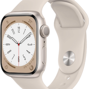 Apple Apple Watch Series 8 (GPS, 41mm) Lumière stellaire