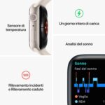 Apple Apple Watch Series 8 (GPS, 41mm) Lumière stellaire